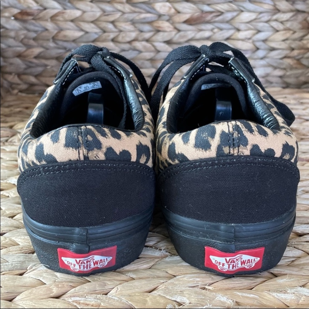 Vans Leopard Animal Print Sneakers - Picture 4 of 8